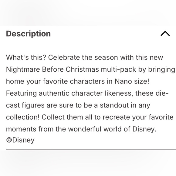 DISNEY TIM BURTONS THE NIGHTMARE BEFORE CHRISTMAS Jada Die Cast Set Series 1 NEW - Picture 12 of 12